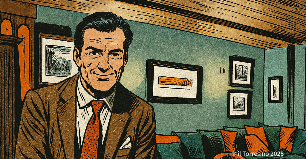 Gherardo Manaigo all'Hotel de La Poste Cortina