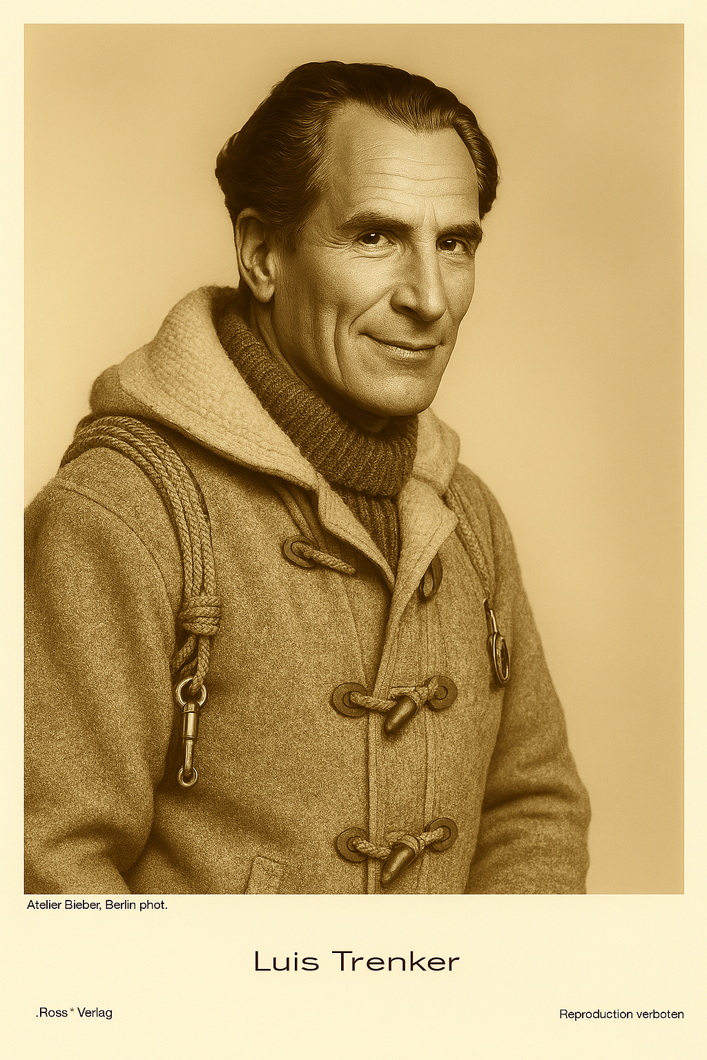 Luis Trenker attore e alpinista