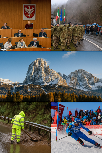 Rassegna stampa Dolomiti dal 1 al 7 dicembre&nbsp;2025