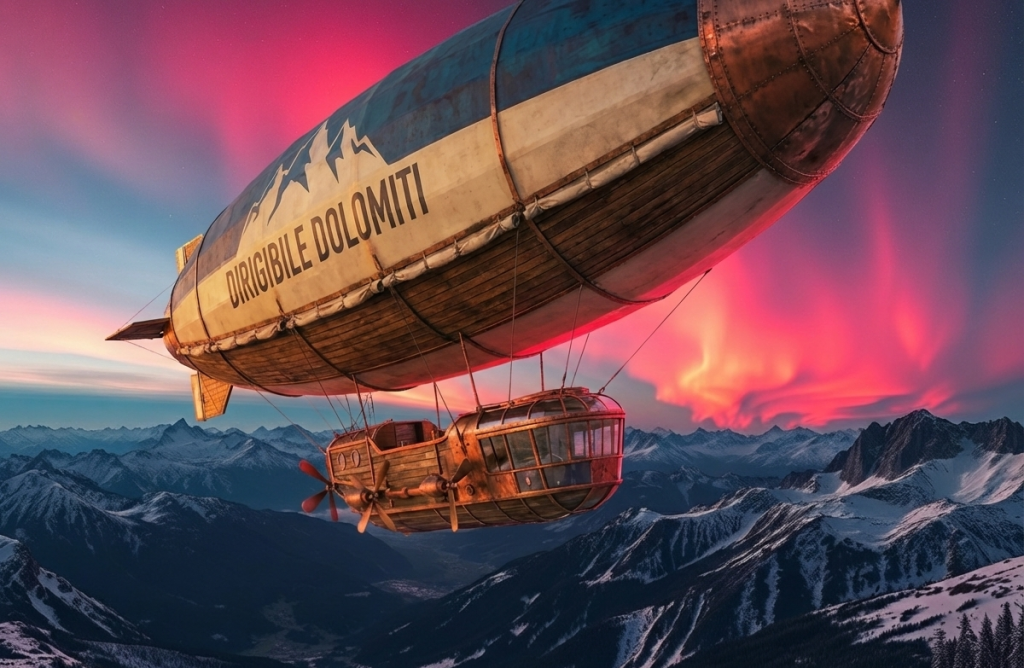 Dirigibile Dolomiti, Episodio 7: Il Cielo Rosso e la Terra che Trema