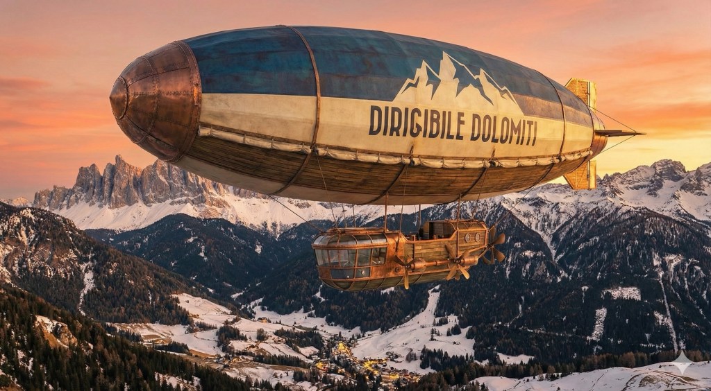 Dirigibile Dolomiti- Episodio 6, Stg 1